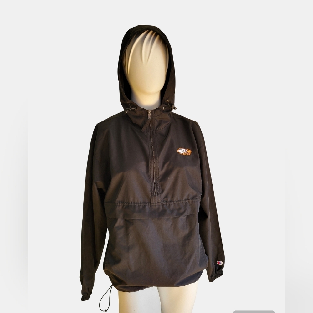 Champion Black windbreaker jacket